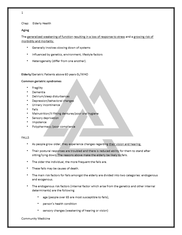 Community Medicine