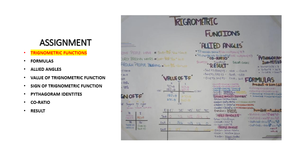 TRIGONOMETRIC FUNCTIONS