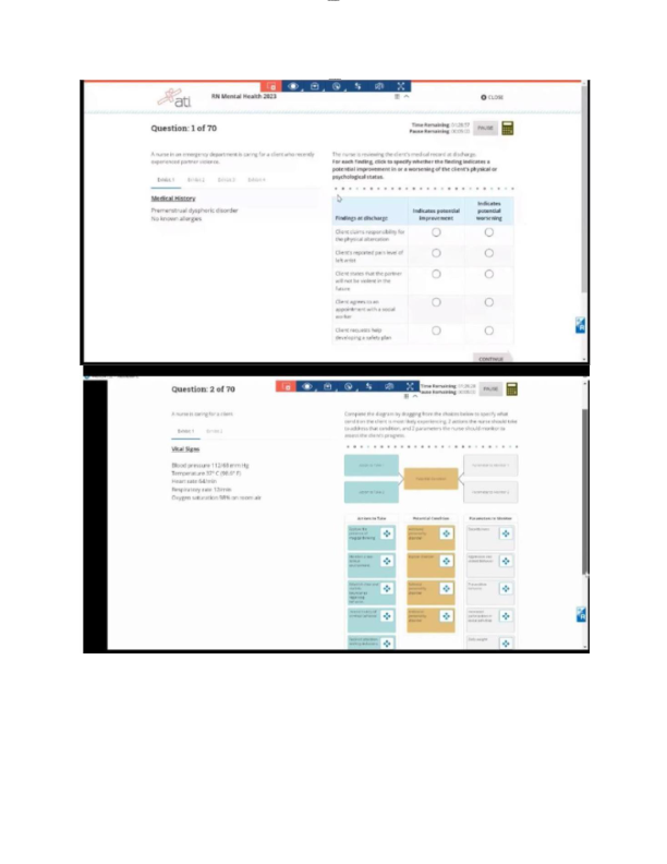 RN Mental Health Exam 2023 – NGN Questions & Verified Answers