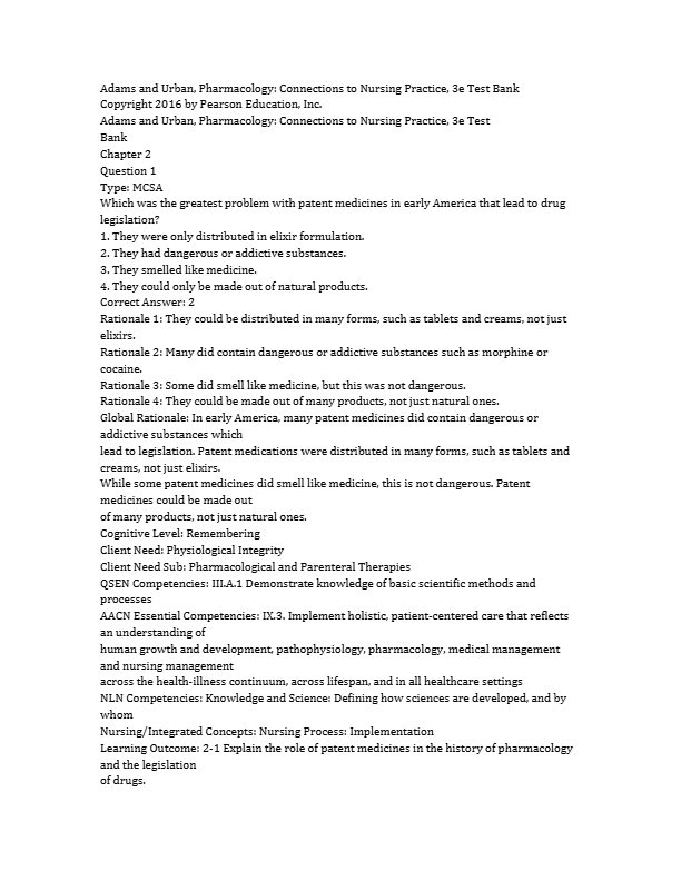 Pharmacology for the Primary Care Provider 4th Edition Test Bank – Chapters 1–73 | Edmunds & Mayhew